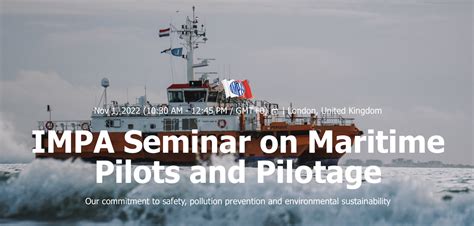 impa youtube|IMPA Seminar on Maritime Pilots and Pilotage .